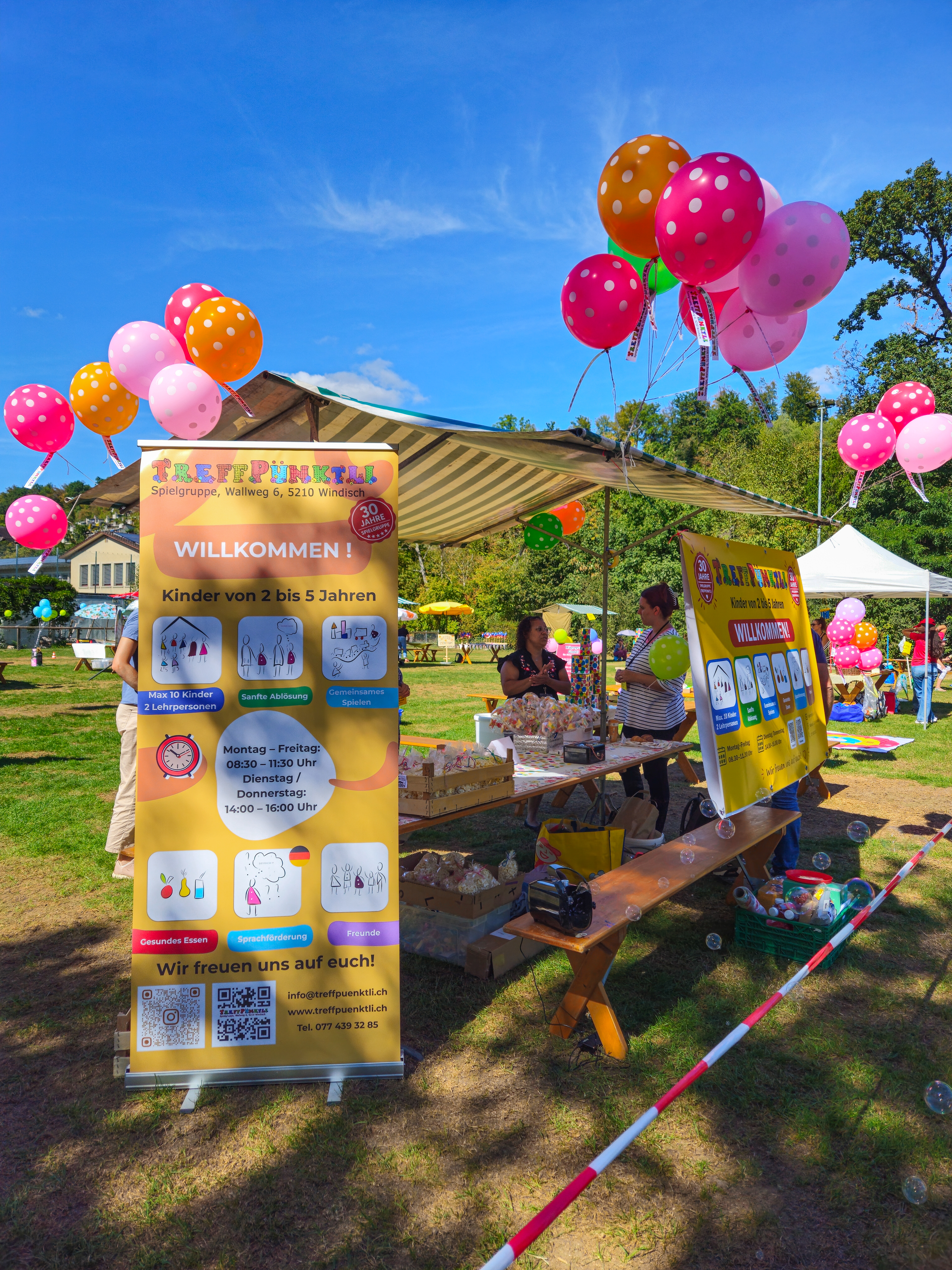 Familientag Stand
